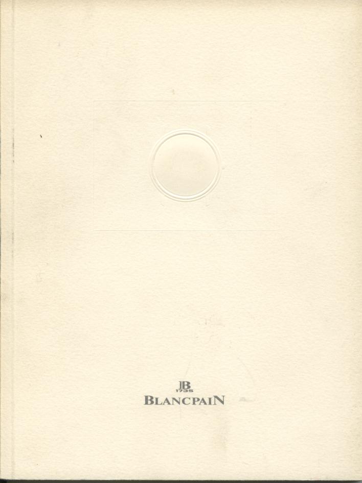 montres blancpain catalogue 